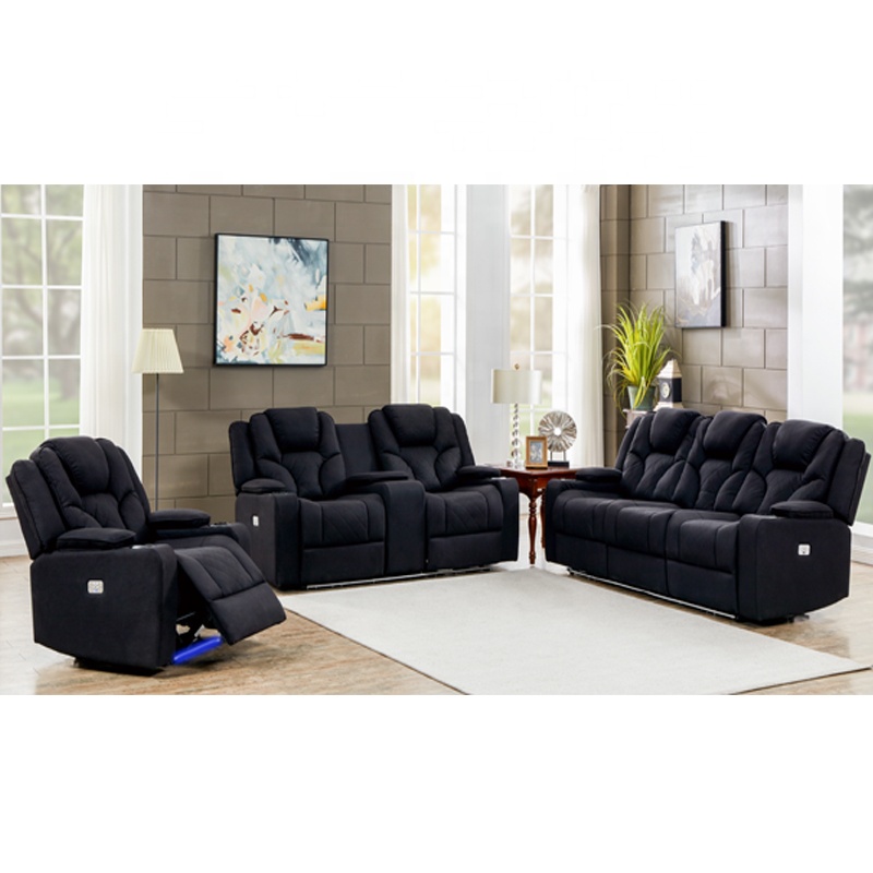 Home Cinema Luxury - Functional Power Recliner Sofa Modern Home