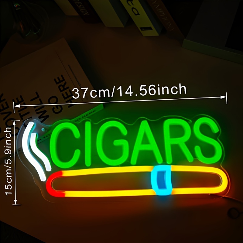Cigar Shop Neon Sign, For Home - Home Cinema Logo review and price