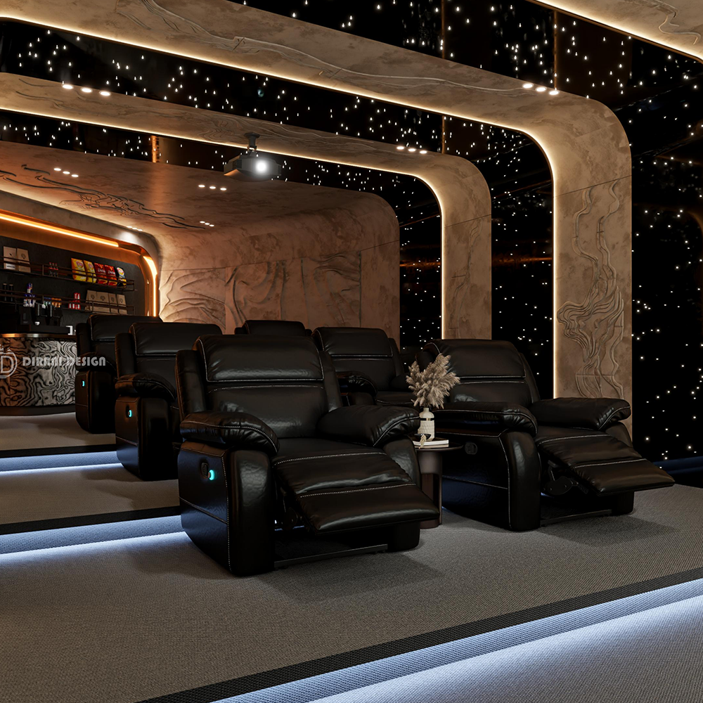 Professional 3D Rendering Desi - Home Cinema Luxury review and price
