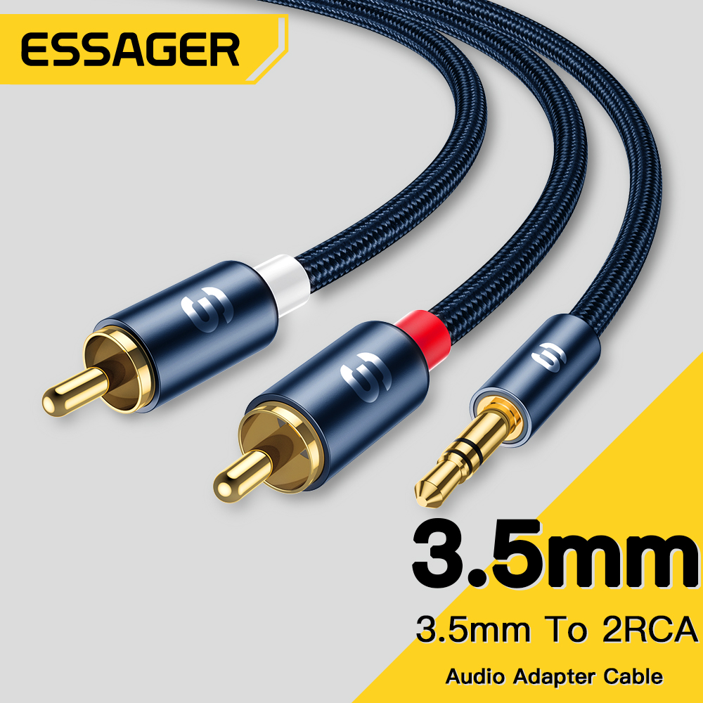 Essager Audio Cables 3.5mm Jac - Home Cinema Heos review and price