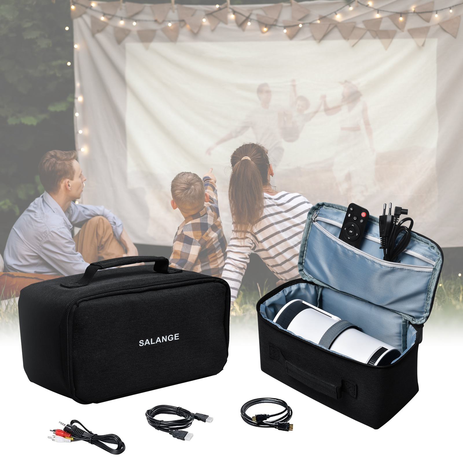 Salange Storage Case Travel Ca - Projector Carrying Bag review and price