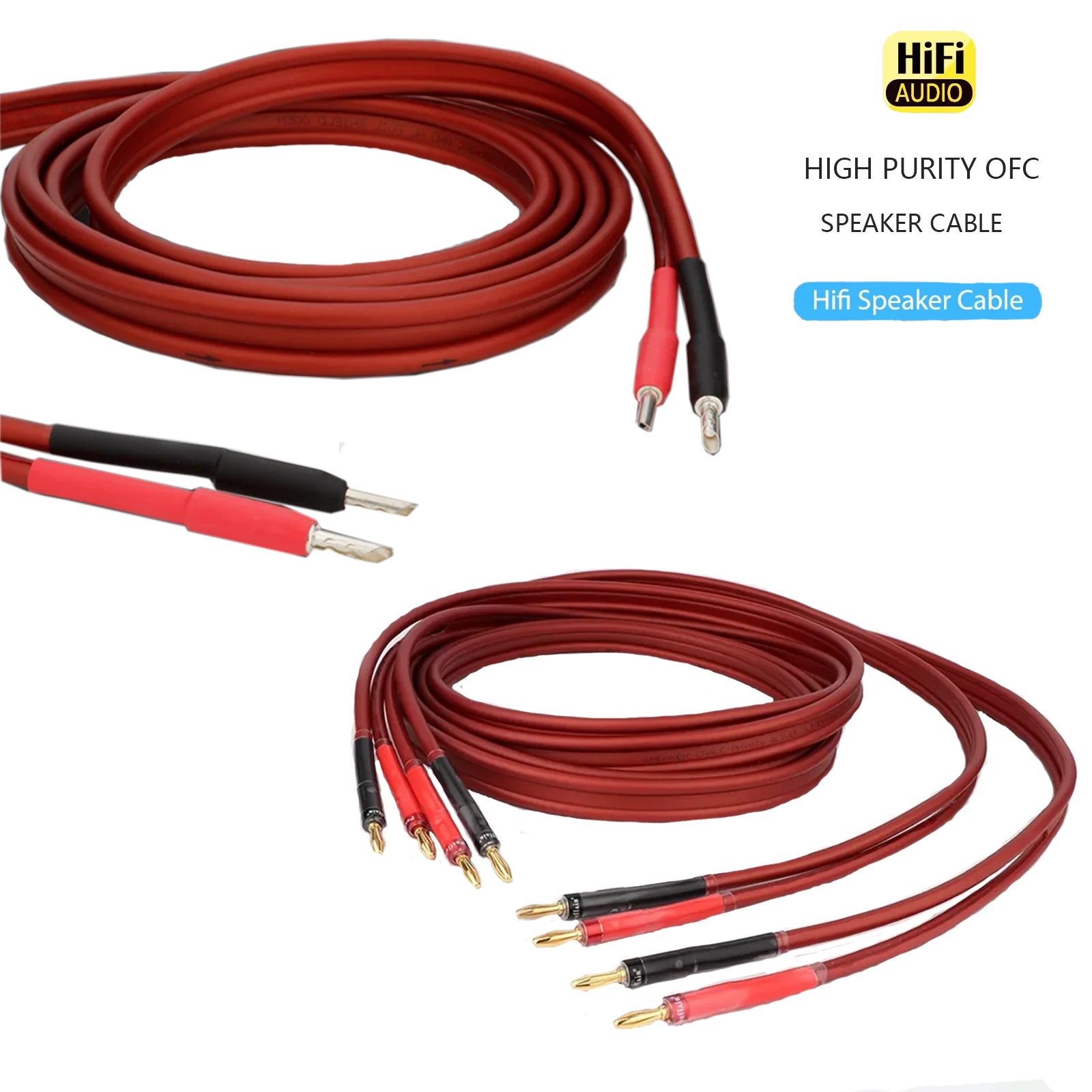 1 Pair Speaker Cable High-End  - Home Cinema Dvd System review and price