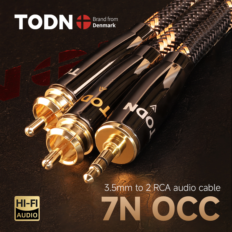 TODN RCA Cable HiFi Stereo 3.5 - Home Cinema Heos review and price