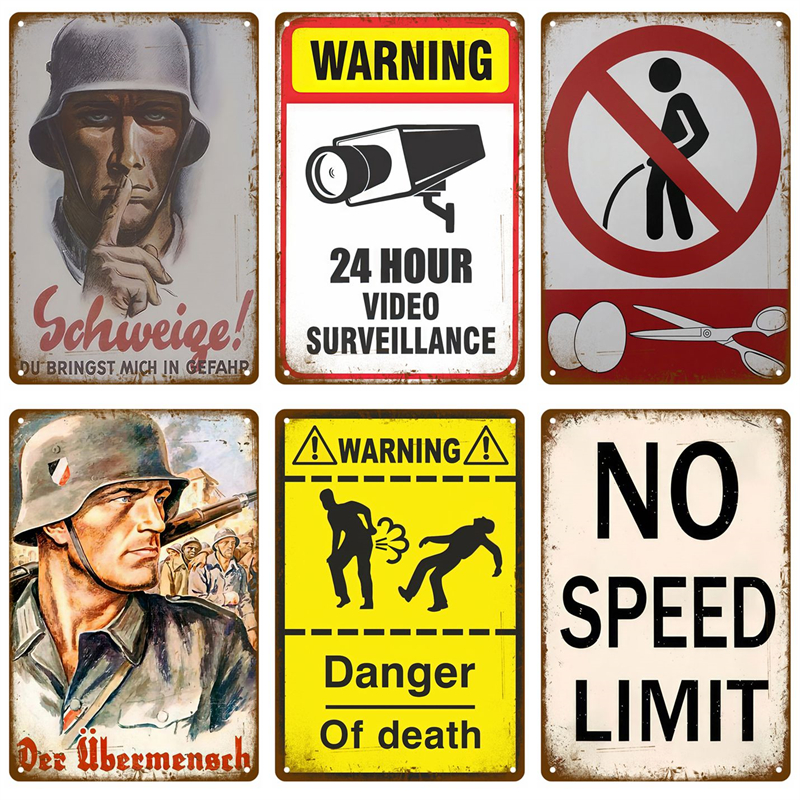 Plaque Tin Sign For Bar Pub Cl - Home Cinema Logo review and price
