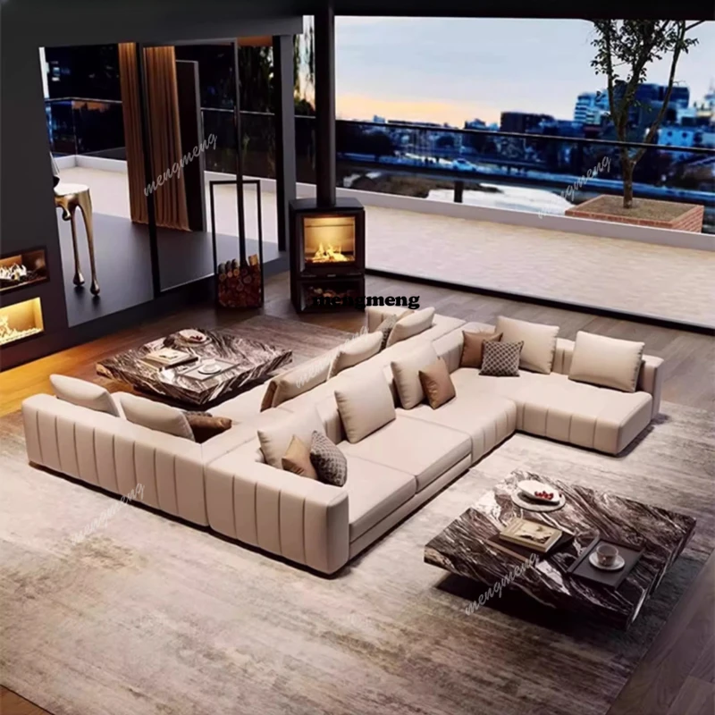 Italian Genuine Leather Sofas  - Home Cinema Luxury review and price