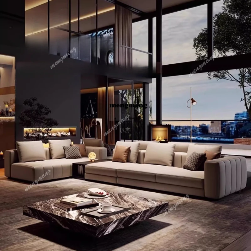 Italian Genuine Leather Sofas  - Home Cinema Luxury review and price