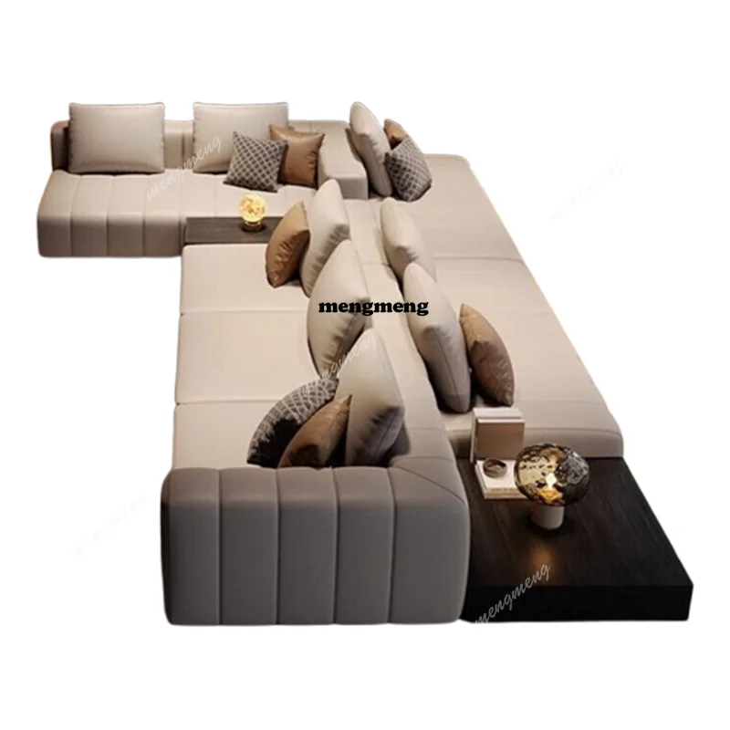 Italian Genuine Leather Sofas  - Home Cinema Luxury review and price