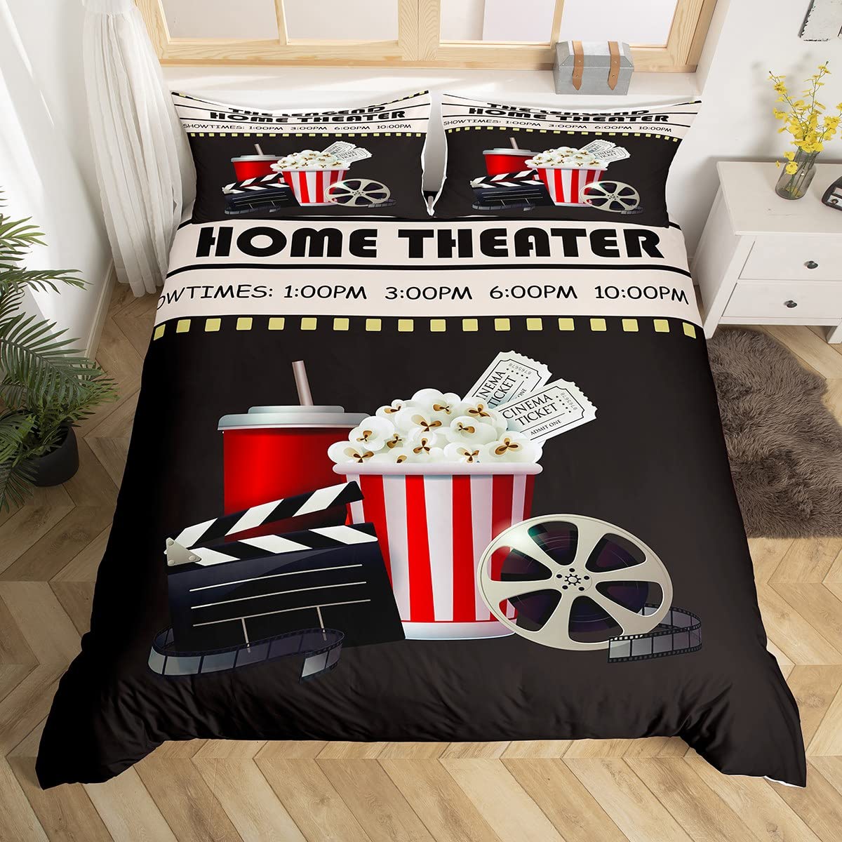Vintage Cinema Ticket Duvet Co - Home Cinema Tickets review and price