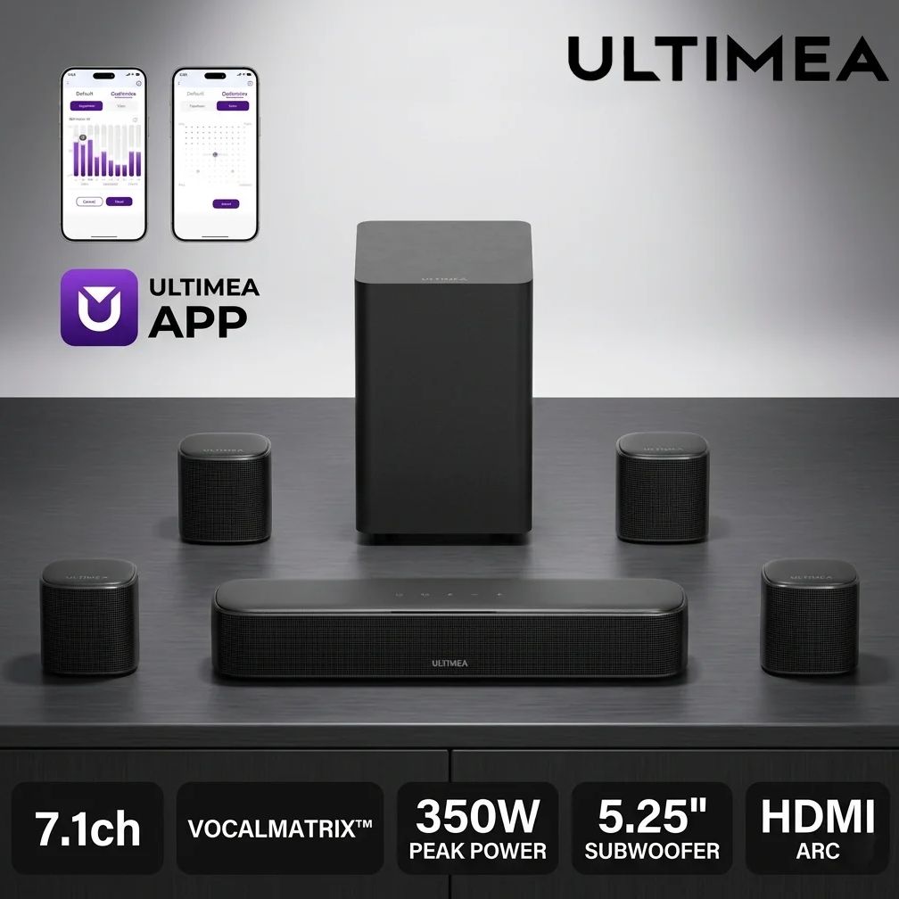 ULTIMEA Aura S4T 350W 7.1ch TV - Home Cinema Bose review and price