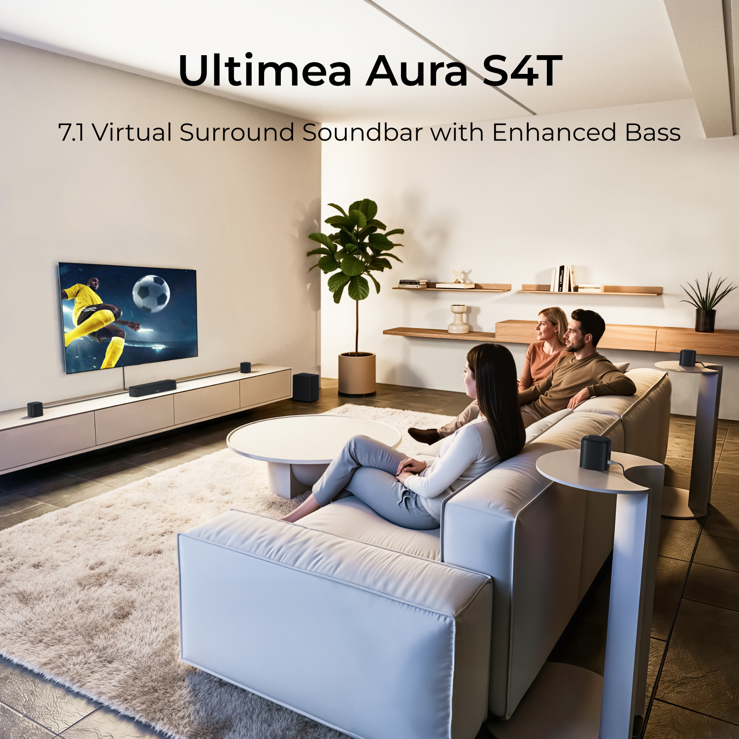 ULTIMEA Aura S4T 350W 7.1ch TV - Home Cinema Bose review and price