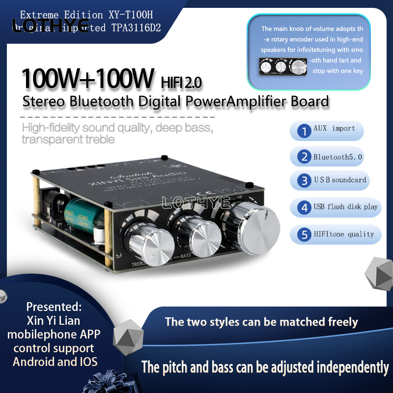 100w+100w Bluetooth 5.0 Power  - Home Cinema Heos review and price