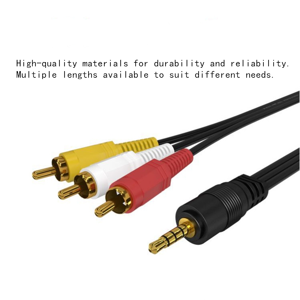 3.5mm to 3 RCA Audio Video Cab - Home Cinema Heos review and price