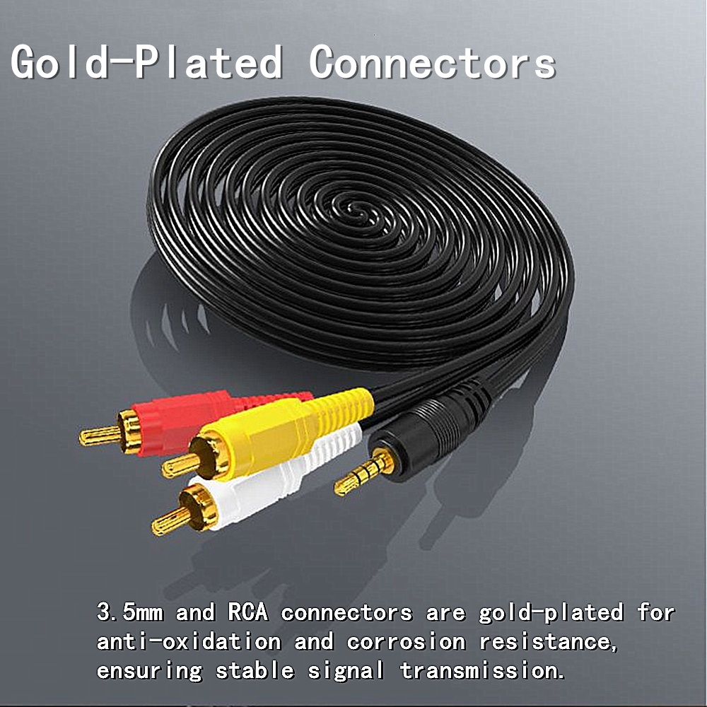 3.5mm to 3 RCA Audio Video Cab - Home Cinema Heos review and price