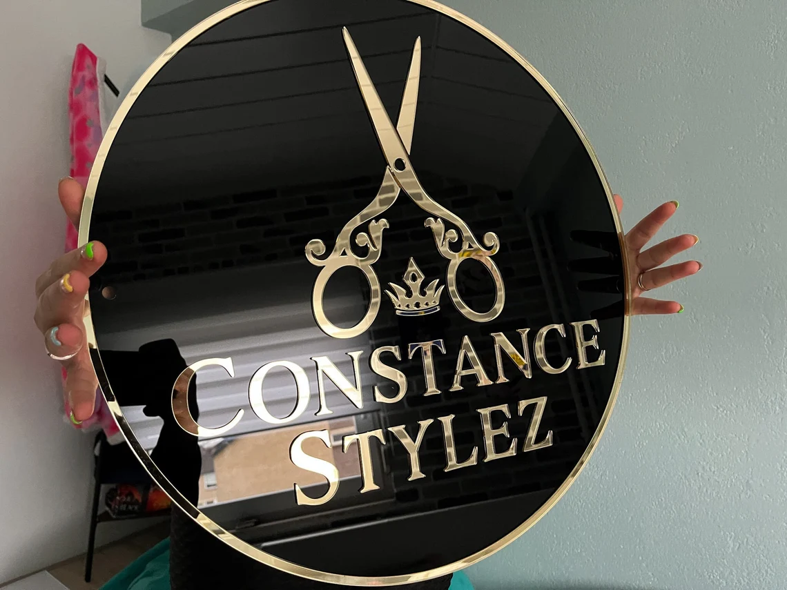 Business Logo Custom Sign Acry - Home Cinema Logo review and price