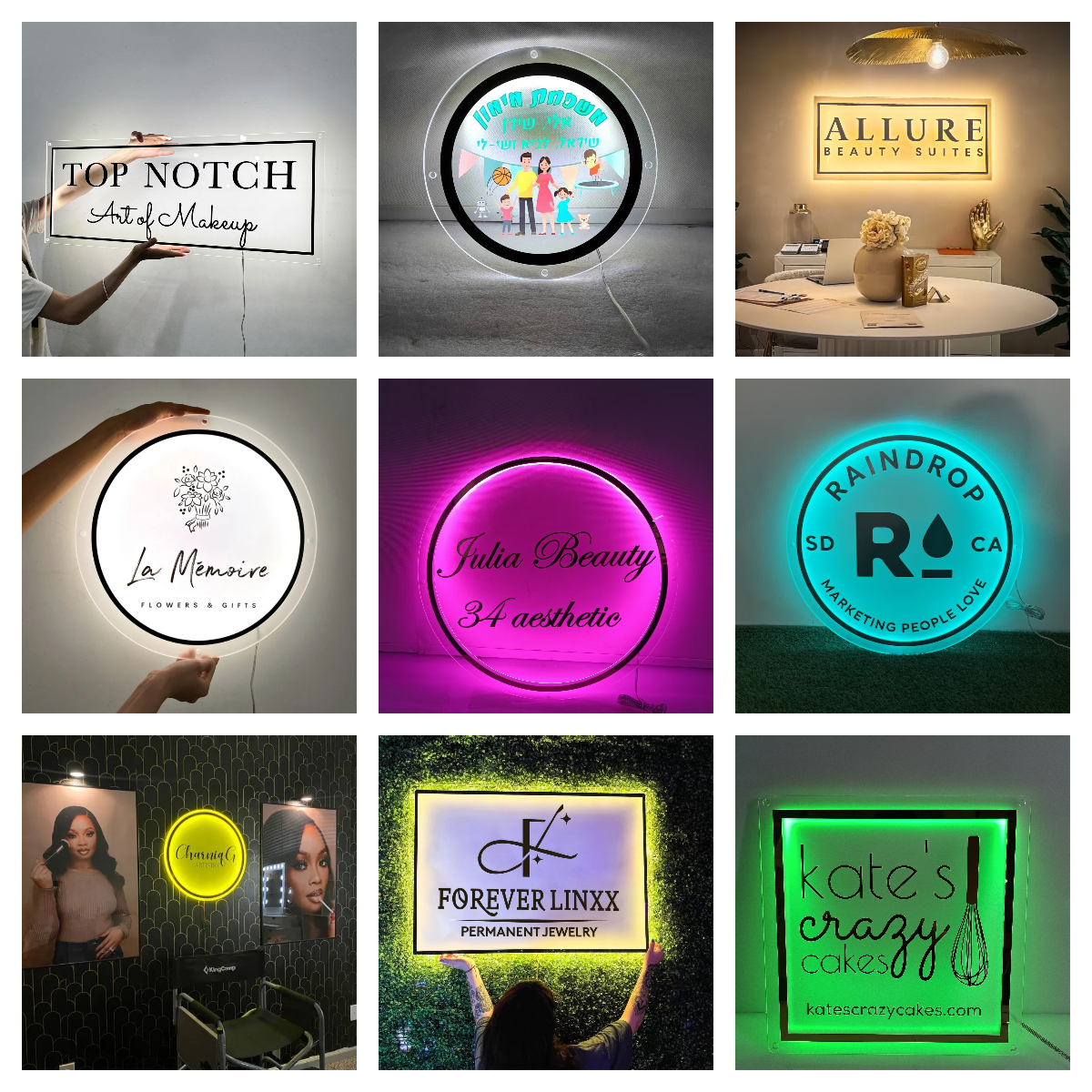 Custom Acrylic Signs Business  - Home Cinema Logo review and price
