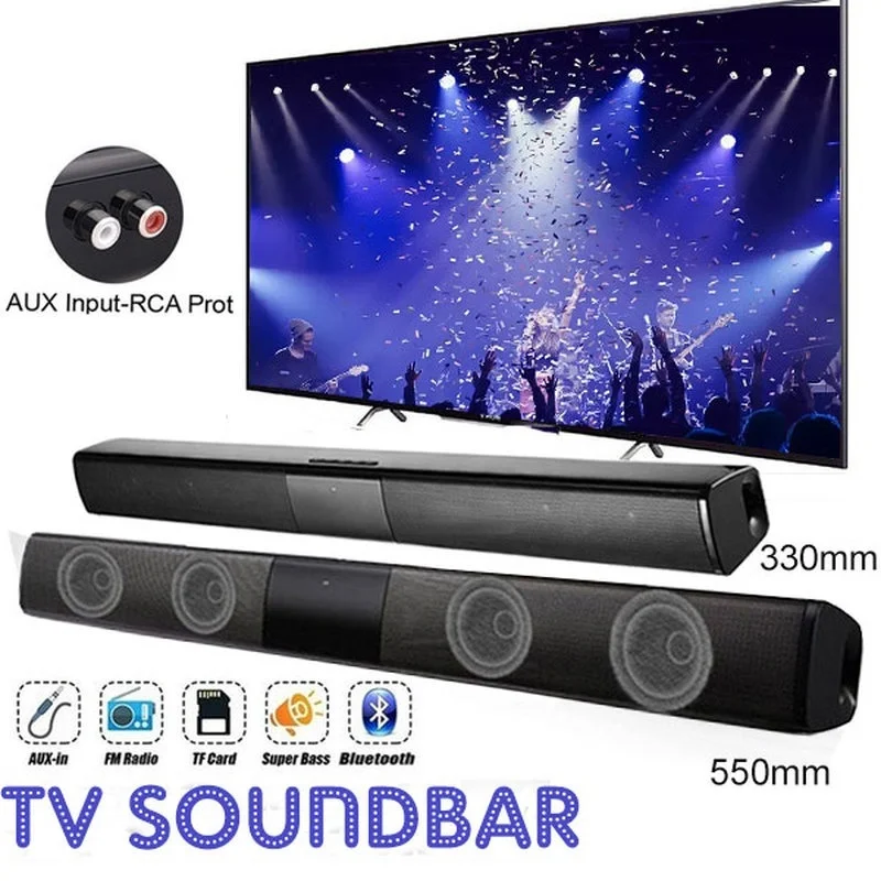 40W High Power Soundbar for TV - Home Cinema Bose review and price