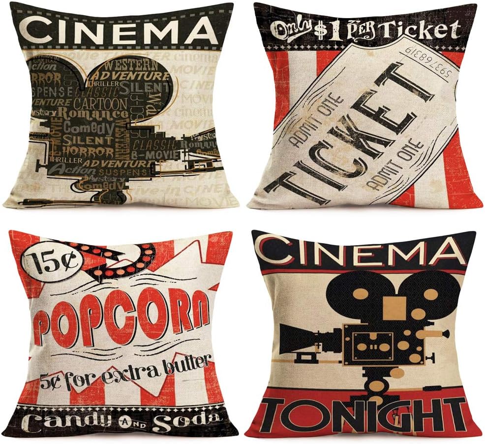 Vintage Cinema Decorative Pill - Home Cinema Tickets review and price
