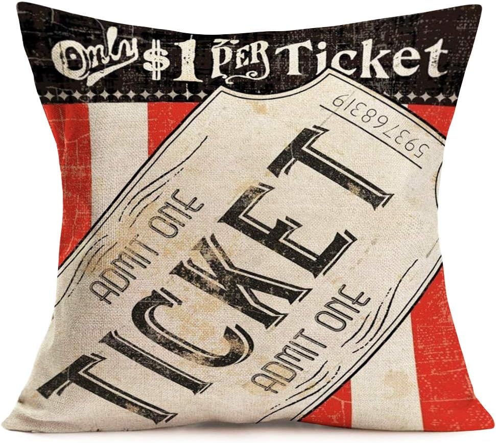 Vintage Cinema Decorative Pill - Home Cinema Tickets review and price