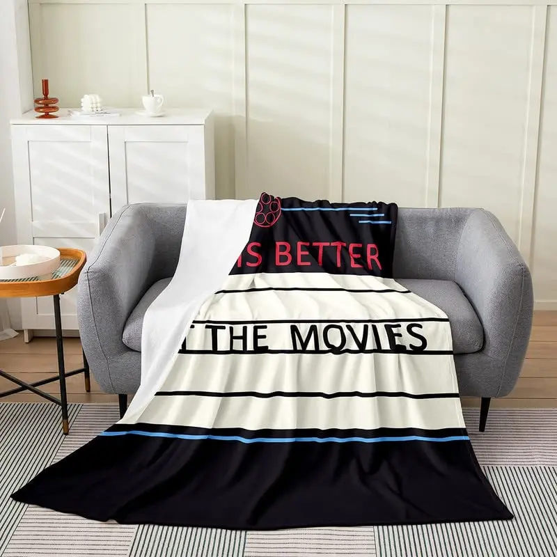 Vintage Cinema Ticket Throw Bl - Home Cinema Tickets review and price