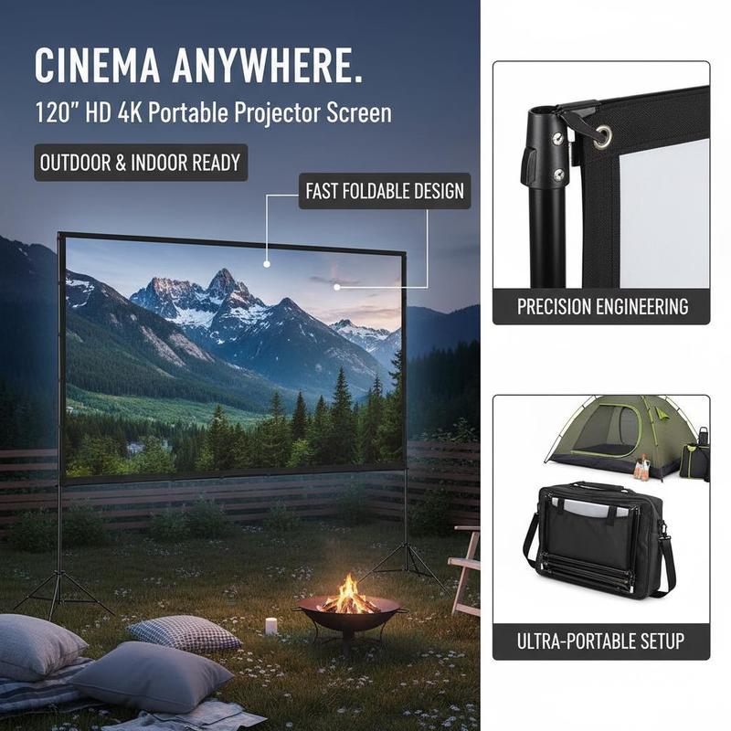 Projector Screen with Stand, 1 - Projector Carrying Bag review and price
