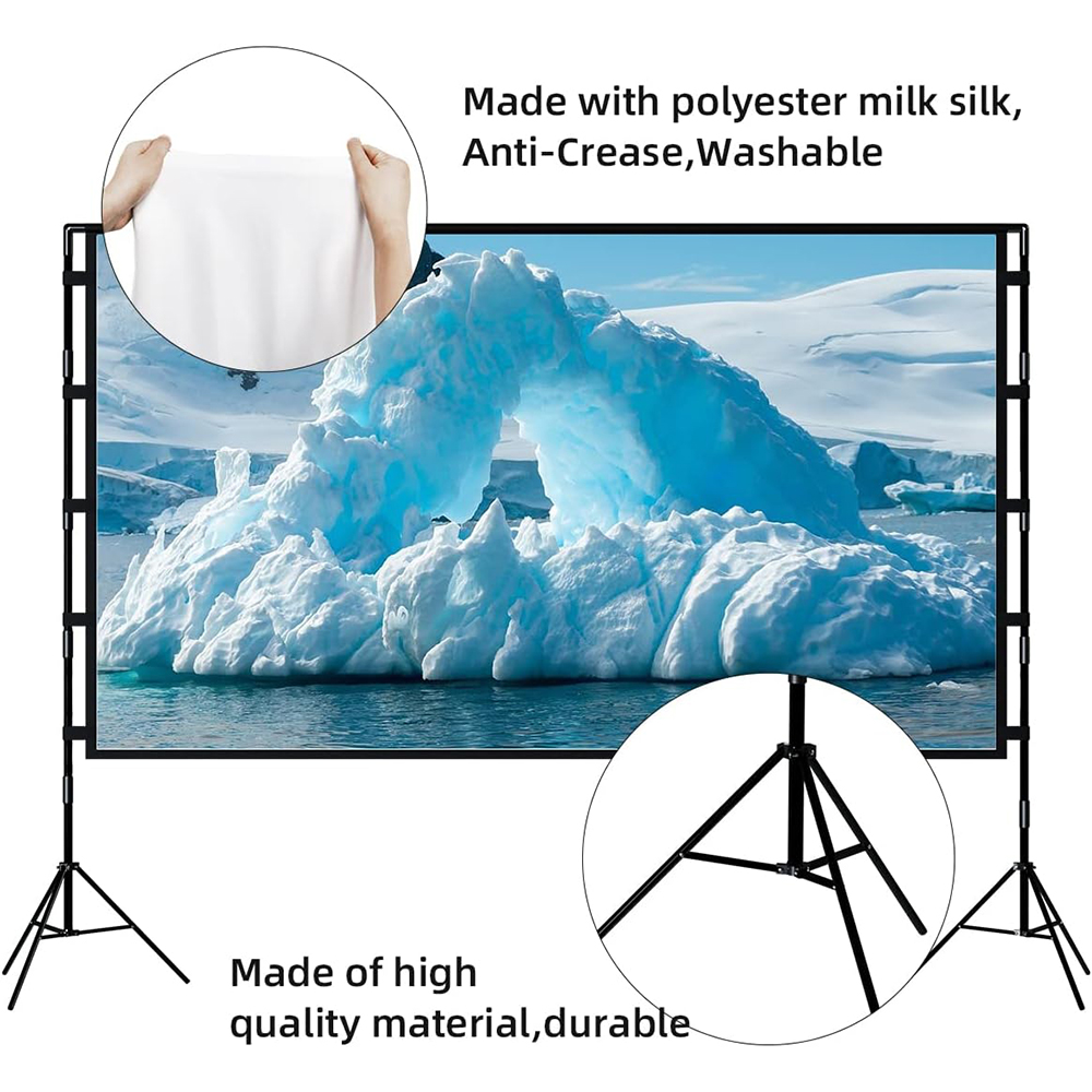 VEIDADZ Projector Screen With  - Projector Carrying Bag review and price