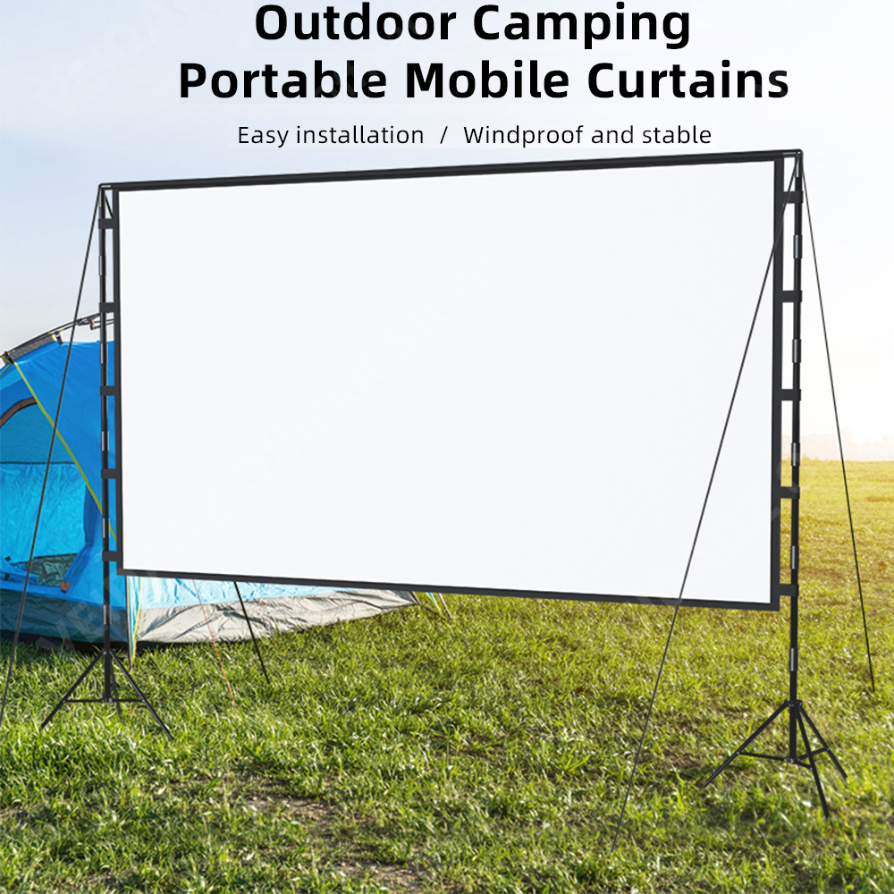 VEIDADZ Projector Screen With  - Projector Carrying Bag review and price