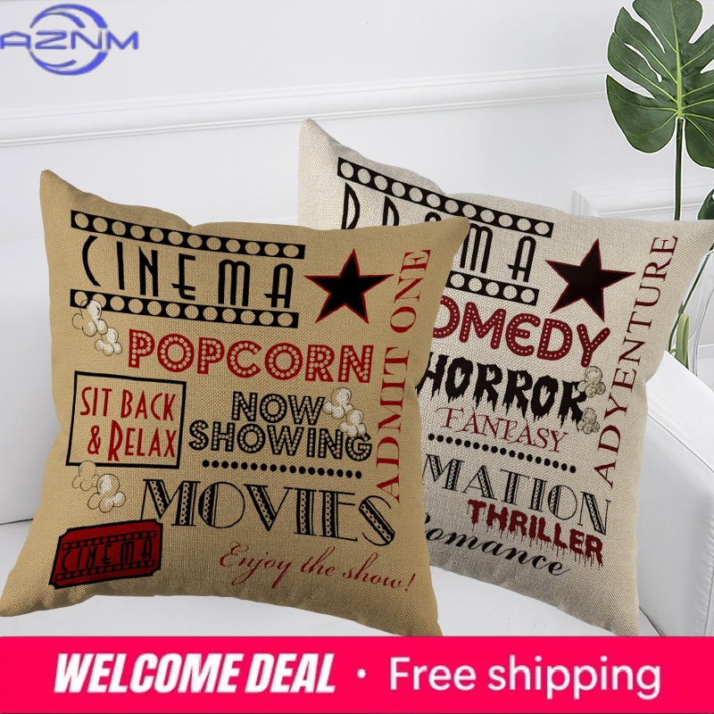Cinema Ticket Printed Pillow C - Home Cinema Tickets review and price