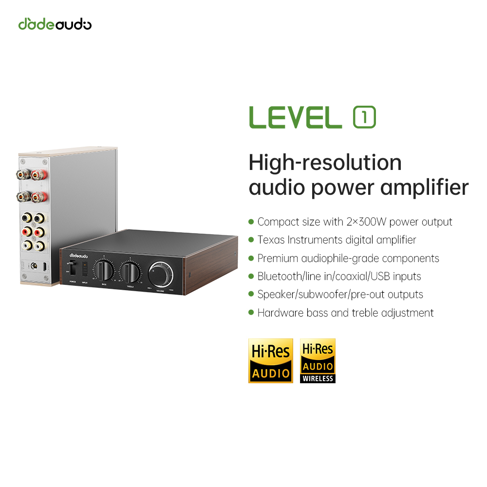 JadeAudio Level 1 Desktop HiFi - Home Cinema Heos review and price