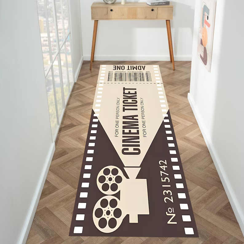 Vintage Cinema Ticket Film The - Home Cinema Tickets review and price